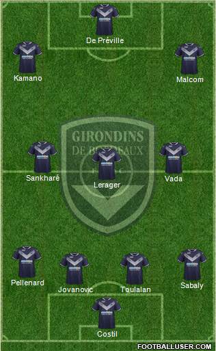 FC Girondins de Bordeaux Formation 2017