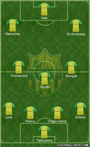 FC Nantes Formation 2017