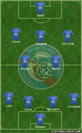 Racing Club de Strasbourg-Football Formation 2017