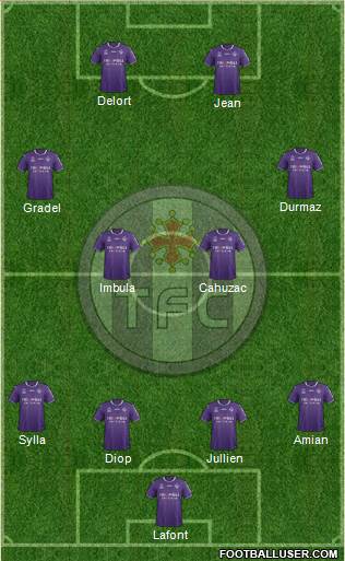 Toulouse Football Club Formation 2017