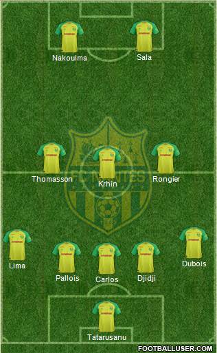 FC Nantes Formation 2017