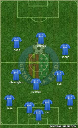 Getafe C.F., S.A.D. Formation 2017