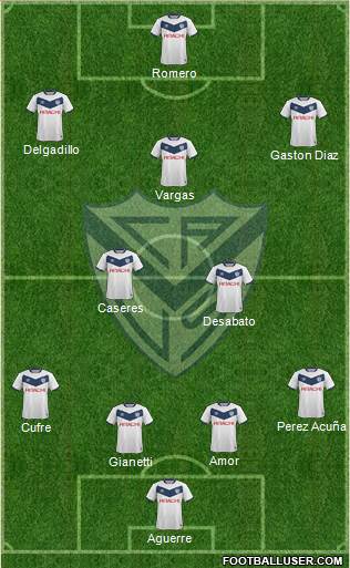 Vélez Sarsfield Formation 2017