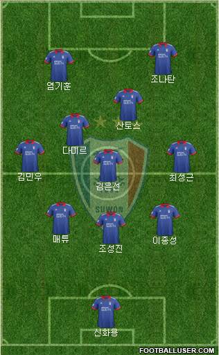 Suwon Samsung Blue Wings Formation 2017