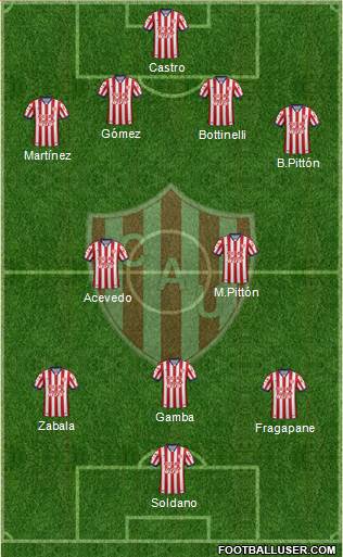 Unión de Santa Fe Formation 2017