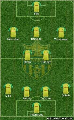 FC Nantes Formation 2017