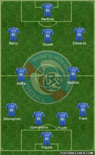 Racing Club de Strasbourg-Football Formation 2017