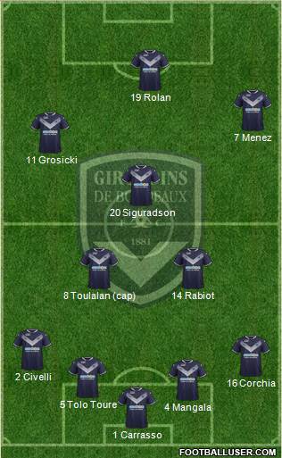 FC Girondins de Bordeaux Formation 2017