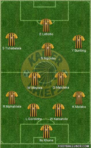 Kaizer Chiefs Formation 2017