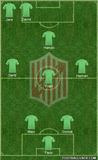 9 de Julio Formation 2017