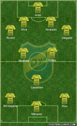 Defensa y Justicia Formation 2017