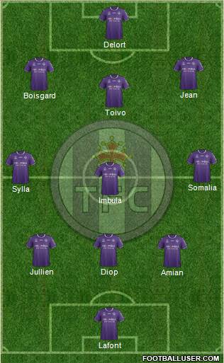 Toulouse Football Club Formation 2017