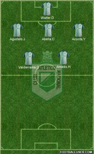 CDC Atlético Nacional Formation 2017