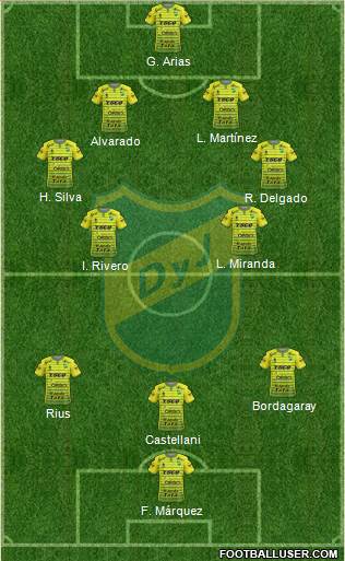 Defensa y Justicia Formation 2017