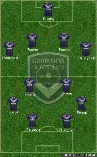 FC Girondins de Bordeaux Formation 2017