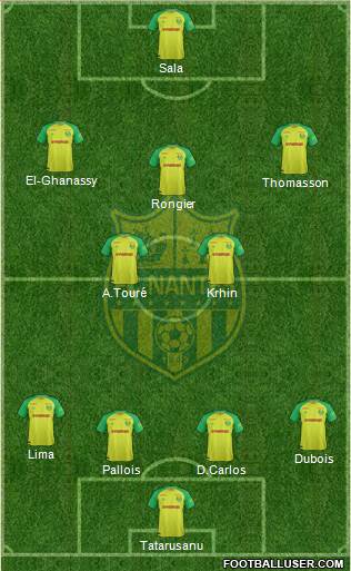 FC Nantes Formation 2017