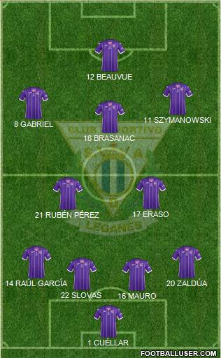 C.D. Leganés S.A.D. Formation 2017