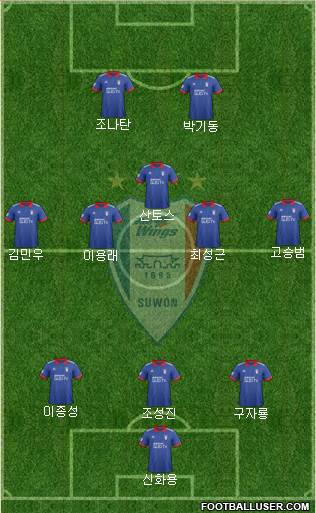 Suwon Samsung Blue Wings Formation 2017