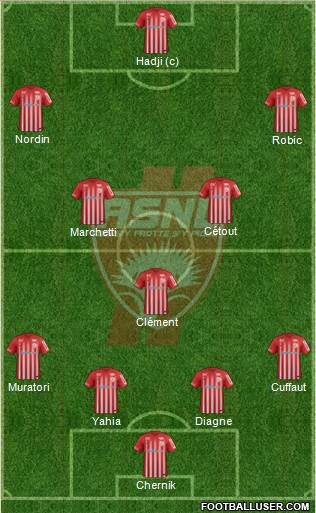 A.S. Nancy Lorraine Formation 2017