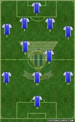 C.D. Leganés S.A.D. Formation 2017