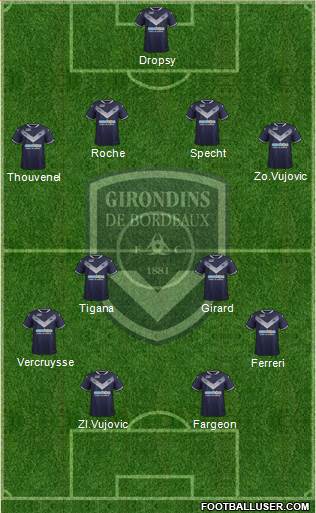 FC Girondins de Bordeaux Formation 2017