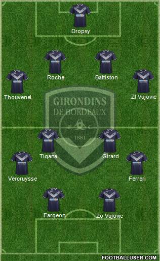 FC Girondins de Bordeaux Formation 2017