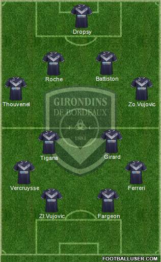 FC Girondins de Bordeaux Formation 2017