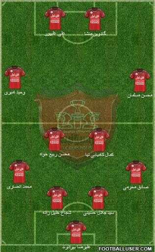 Persepolis Tehran Formation 2017