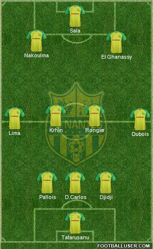 FC Nantes Formation 2017