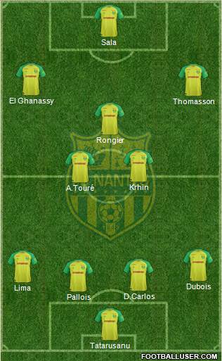 FC Nantes Formation 2017