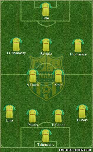 FC Nantes Formation 2017