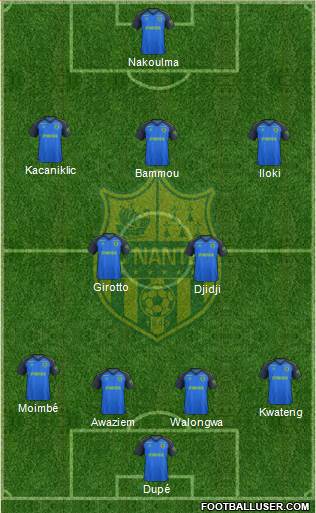 FC Nantes Formation 2017