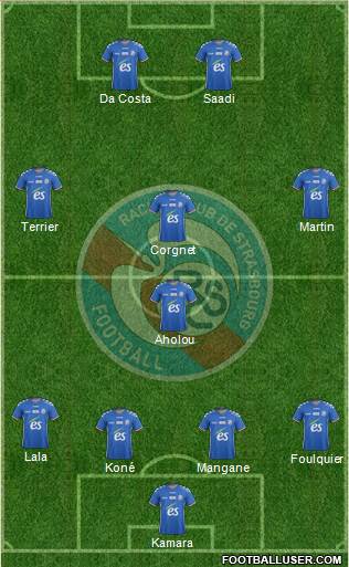 Racing Club de Strasbourg-Football Formation 2017