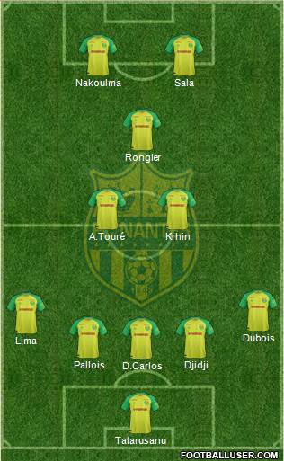 FC Nantes Formation 2017