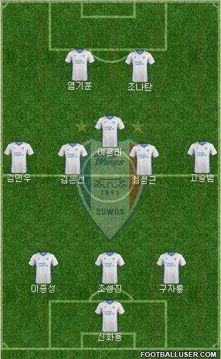 Suwon Samsung Blue Wings Formation 2017