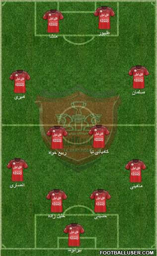 Persepolis Tehran Formation 2017