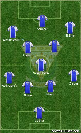 C.D. Leganés S.A.D. Formation 2017