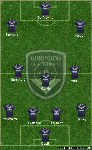 FC Girondins de Bordeaux Formation 2017