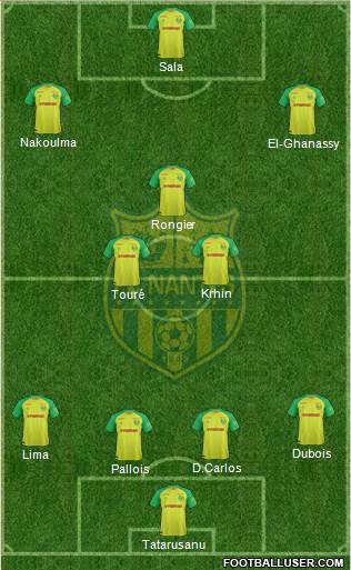 FC Nantes Formation 2017