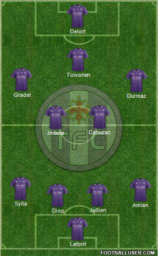 Toulouse Football Club Formation 2017