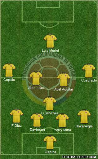 Colombia Formation 2017