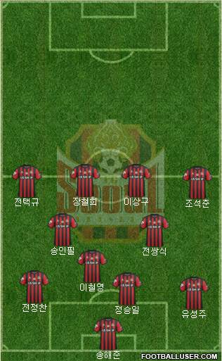 FC Seoul Formation 2017