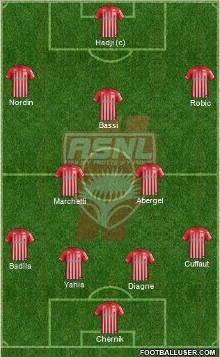 A.S. Nancy Lorraine Formation 2017