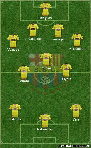 Barcelona SC Formation 2017