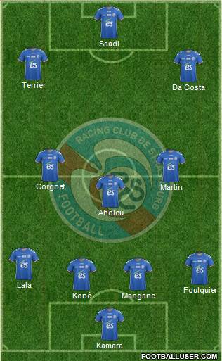 Racing Club de Strasbourg-Football Formation 2017