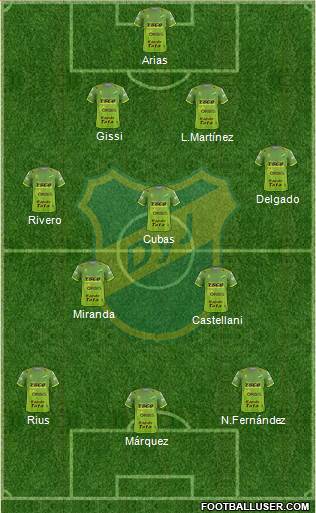 Defensa y Justicia Formation 2017