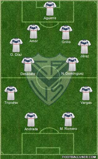 Vélez Sarsfield Formation 2017