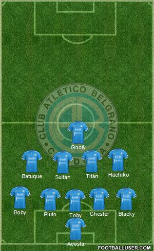 Belgrano de Córdoba Formation 2017