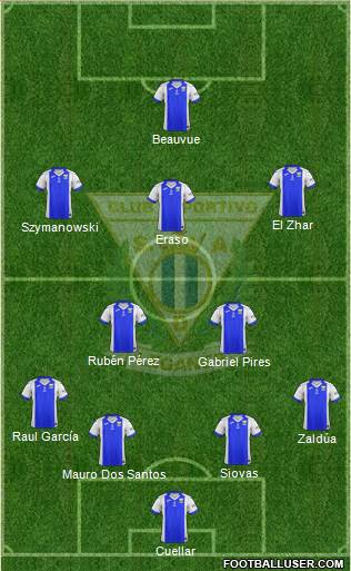 C.D. Leganés S.A.D. Formation 2017