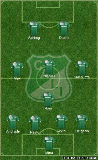 AC Deportivo Cali Formation 2017